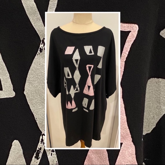 Purepod Tops - Purepod Fair Trade Ethical T-shirt Tie Design NEW